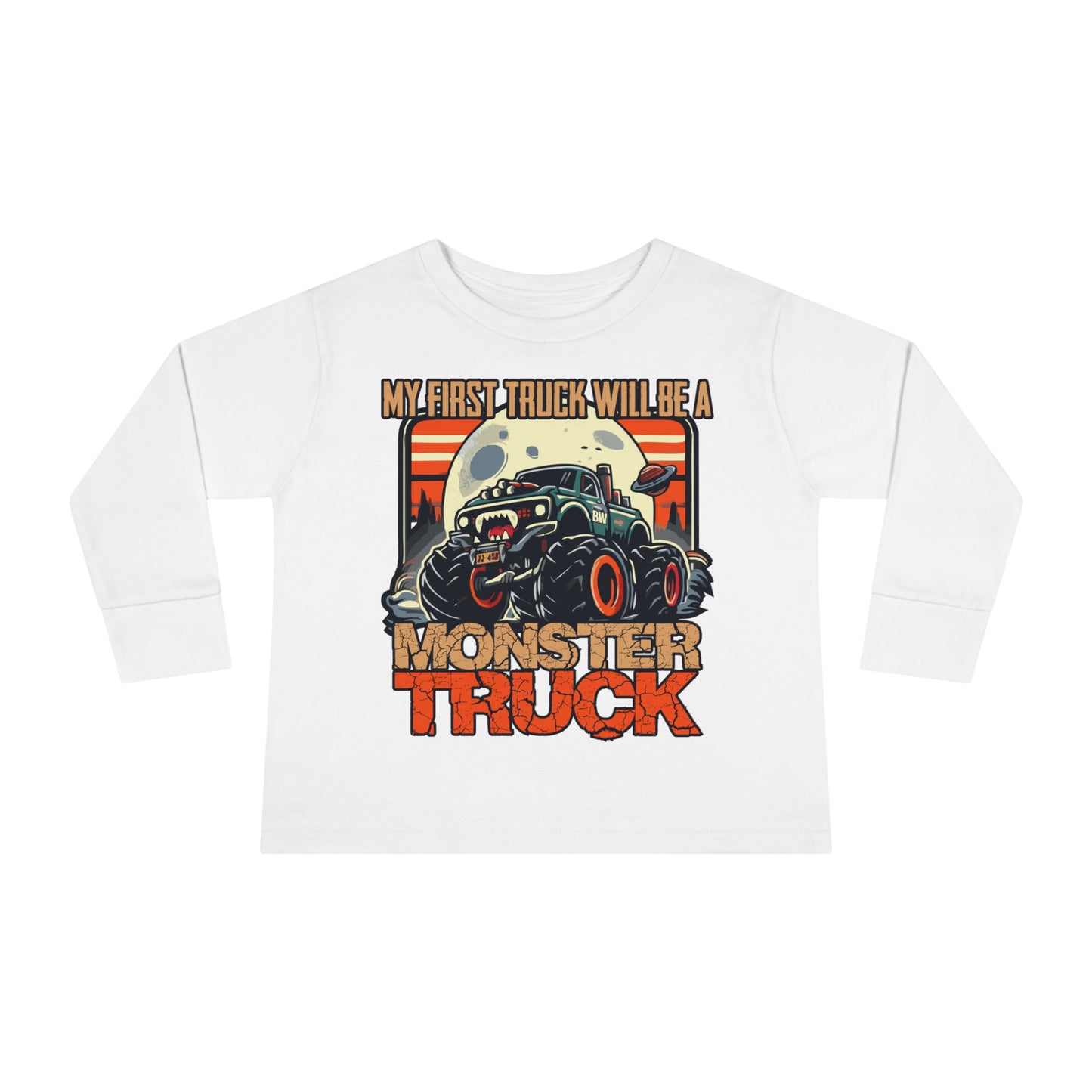 Toddler's First Truck Long Sleeve Tee