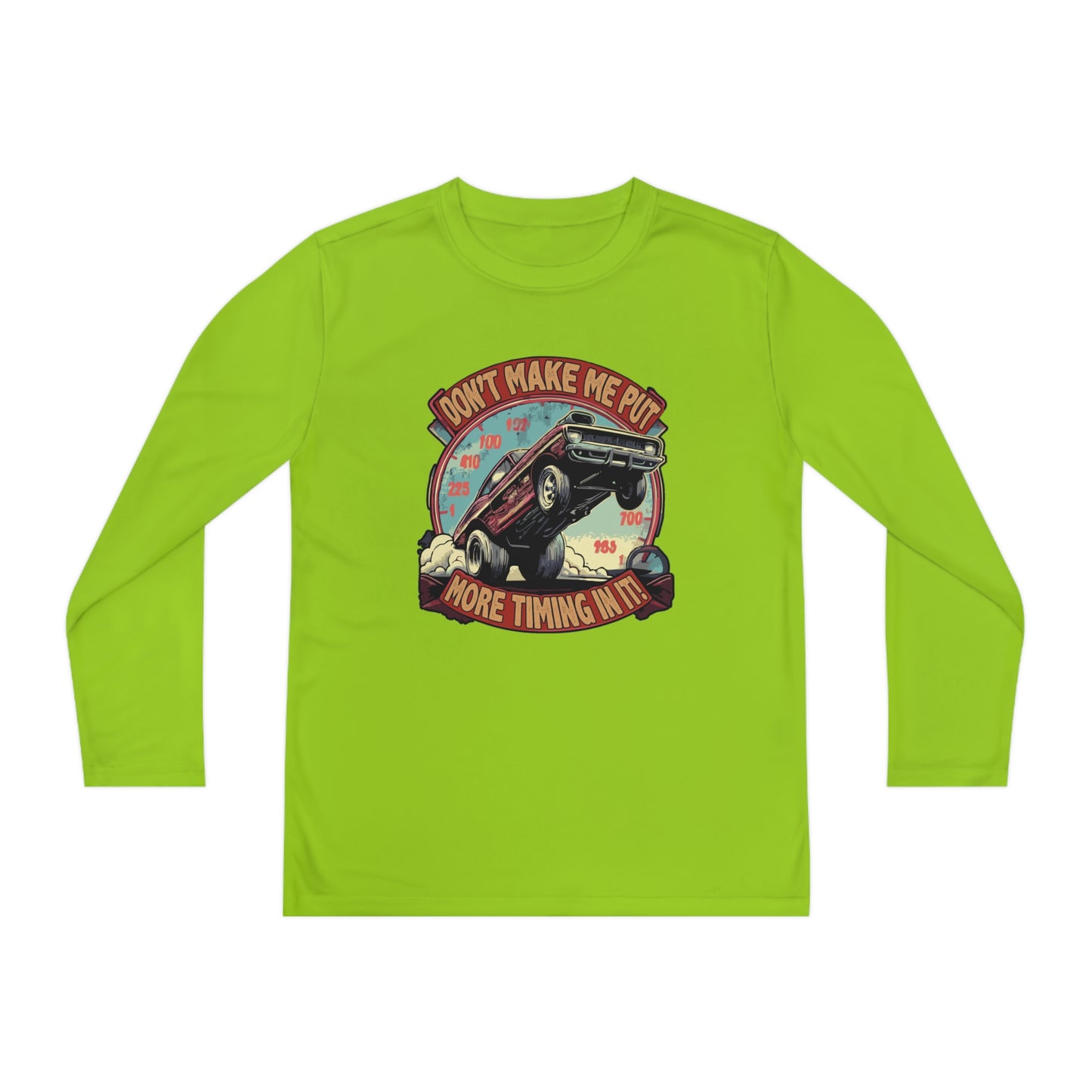 Drag Racing Kid Long Sleeve