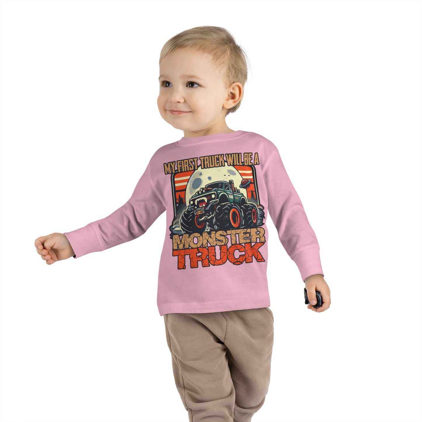 Toddler's First Truck Long Sleeve Tee