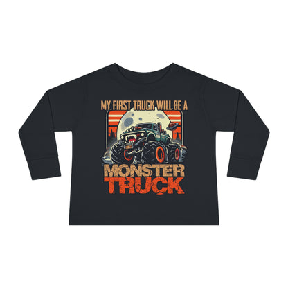 Toddler's First Truck Long Sleeve Tee