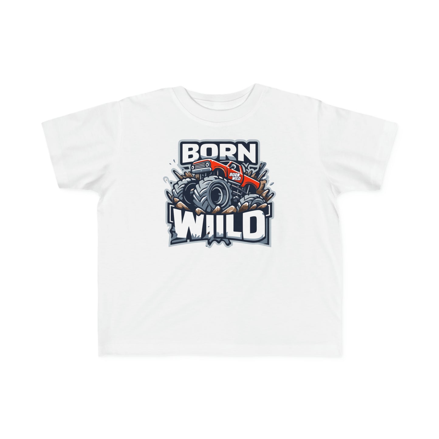 Born Wild Monster Truck Toddler Tee