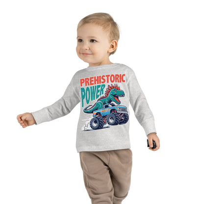 Prehistoric Power Toddler Long Sleeve Tee