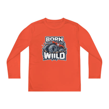 Born Wild Monster Truck Long Sleeve