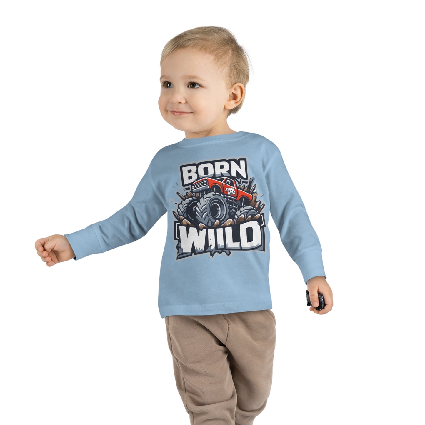 Born Wild Toddler Long Sleeve Tee