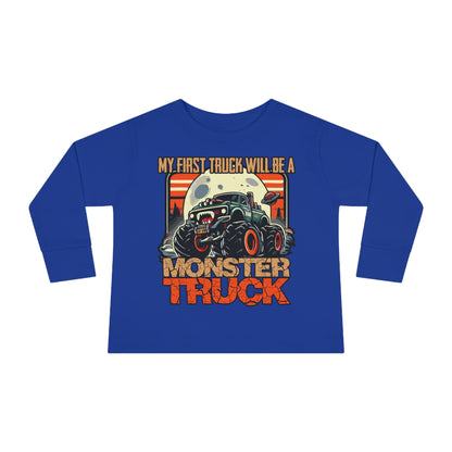 Toddler's First Truck Long Sleeve Tee