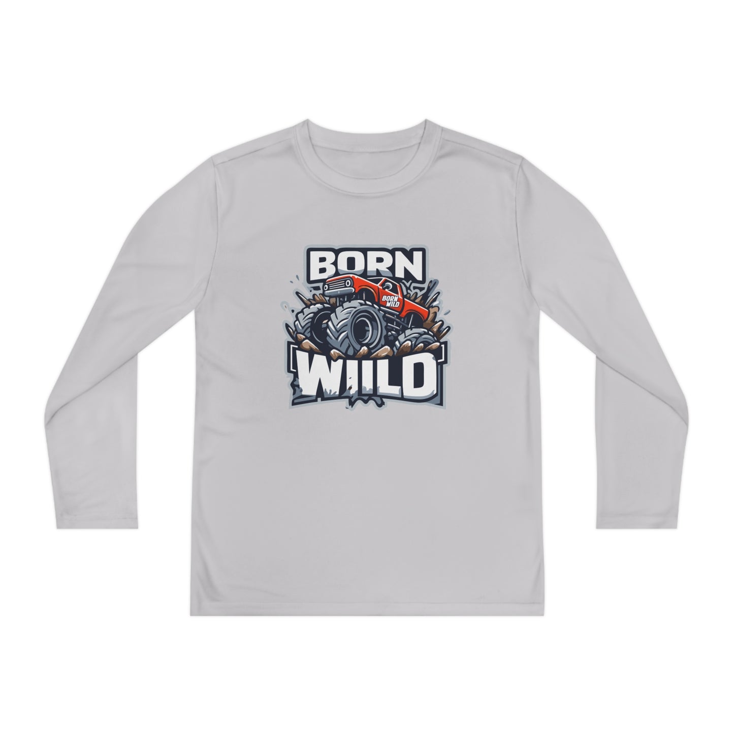 Born Wild Monster Truck Long Sleeve