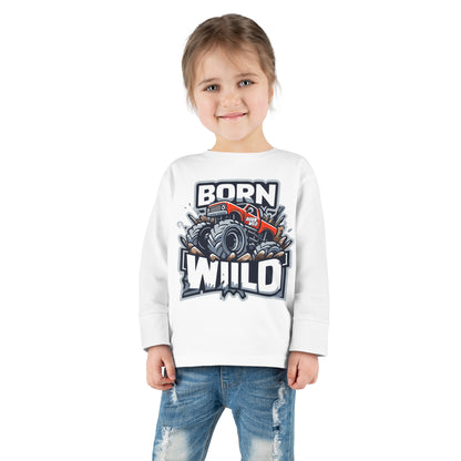 Born Wild Toddler Long Sleeve Tee