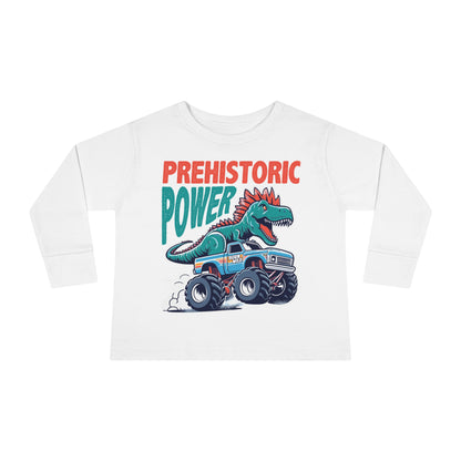 Prehistoric Power Toddler Long Sleeve Tee