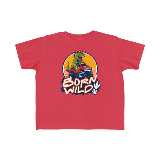 T-Rex On A Monster Truck Toddler Tee