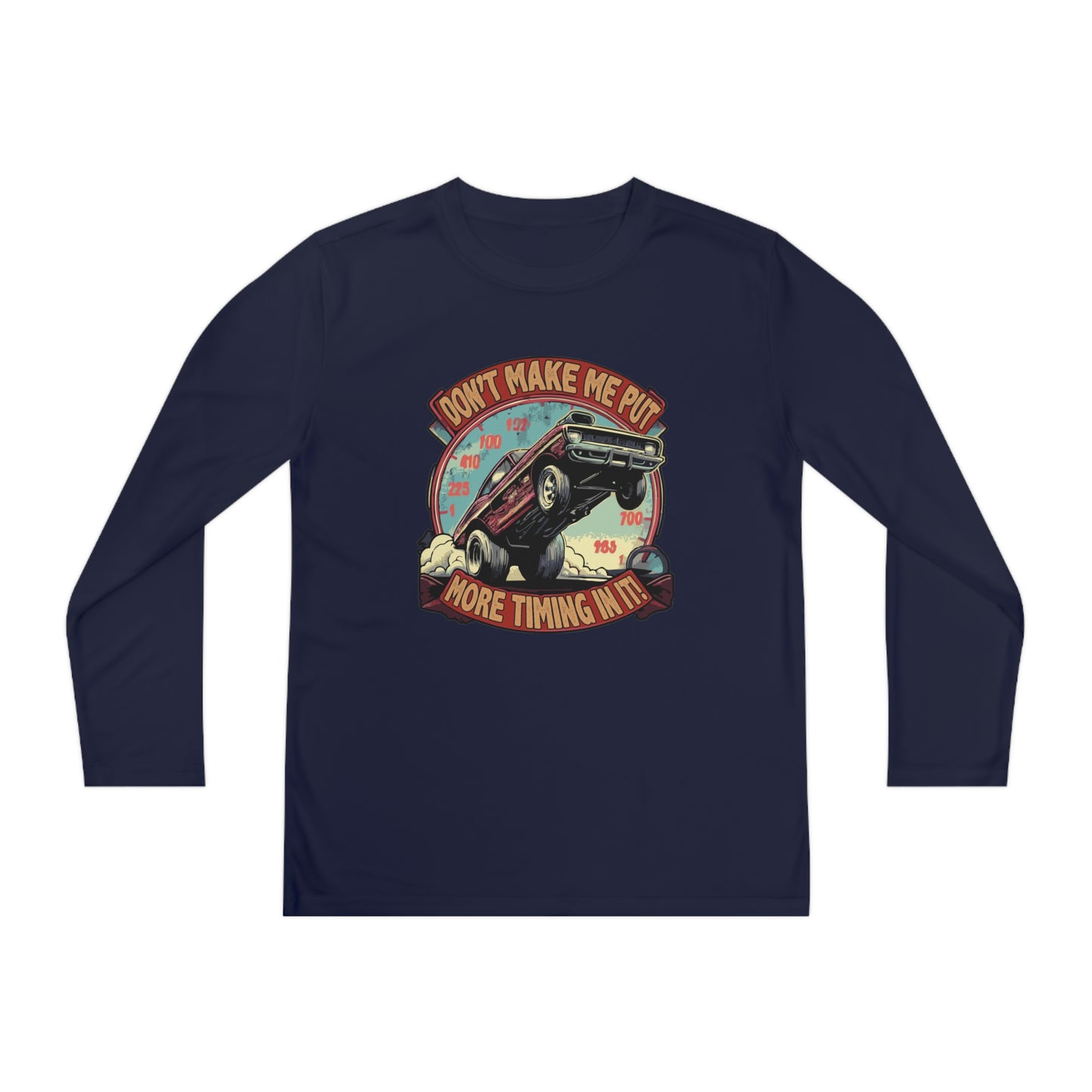 Drag Racing Kid Long Sleeve