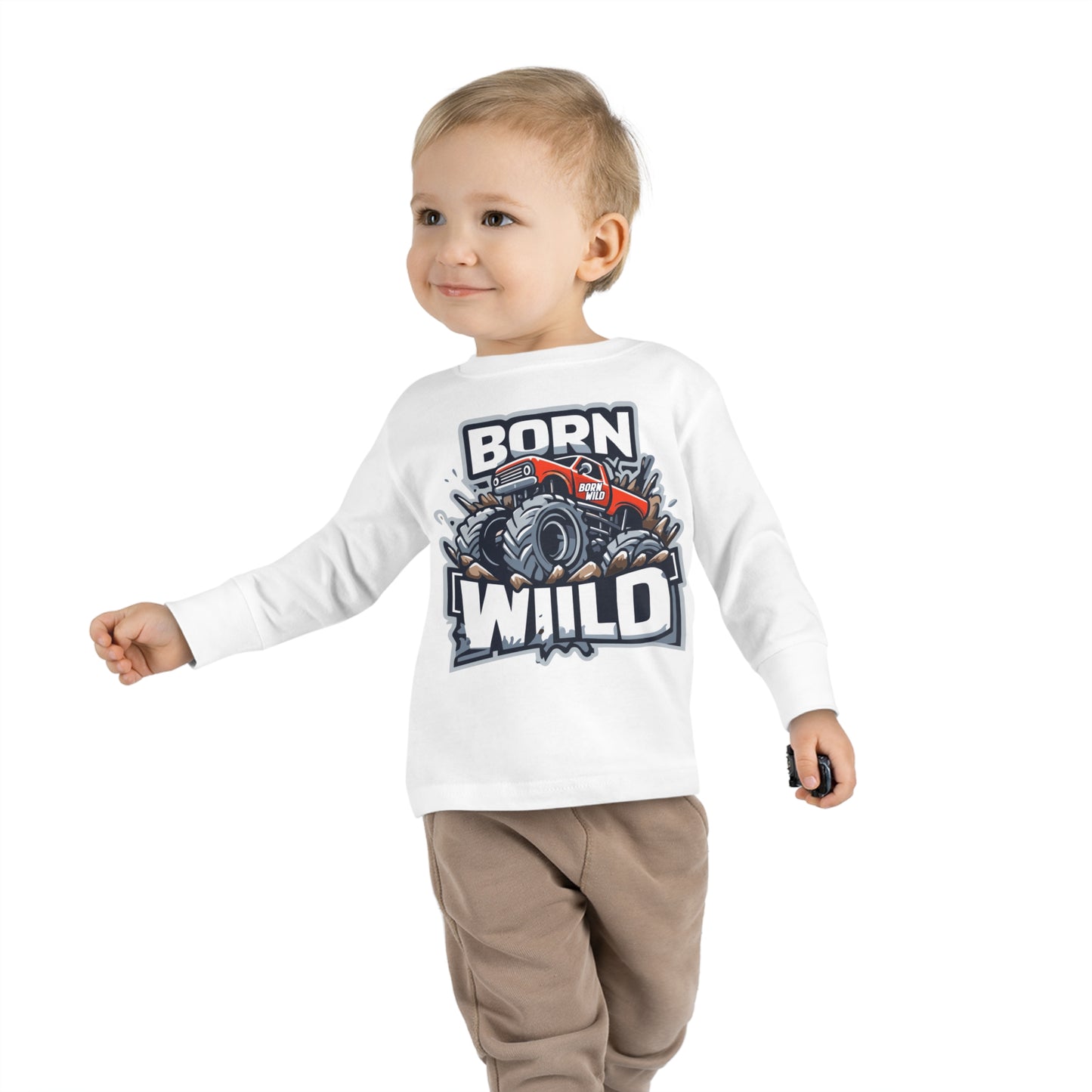 Born Wild Toddler Long Sleeve Tee