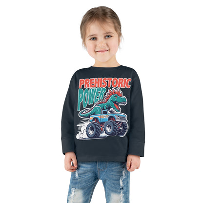 Prehistoric Power Toddler Long Sleeve Tee