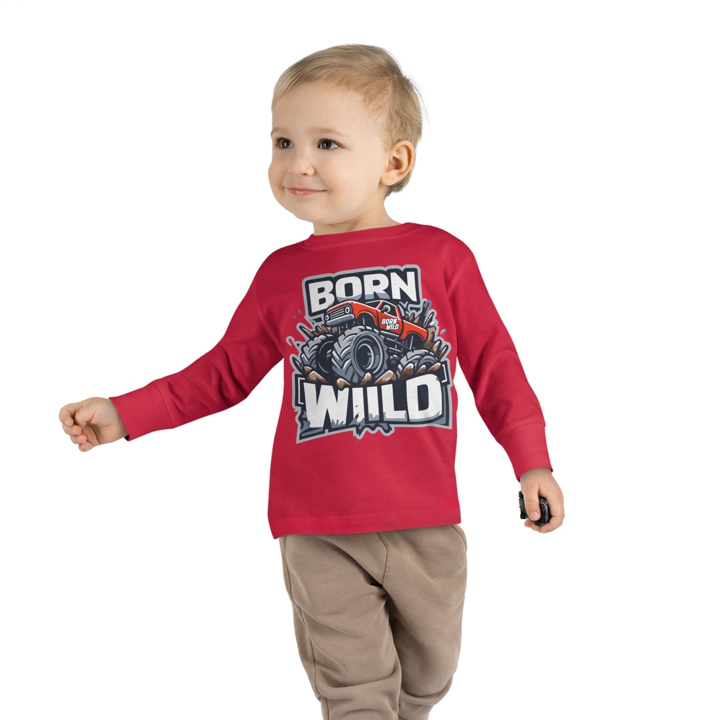 Born Wild Toddler Long Sleeve Tee