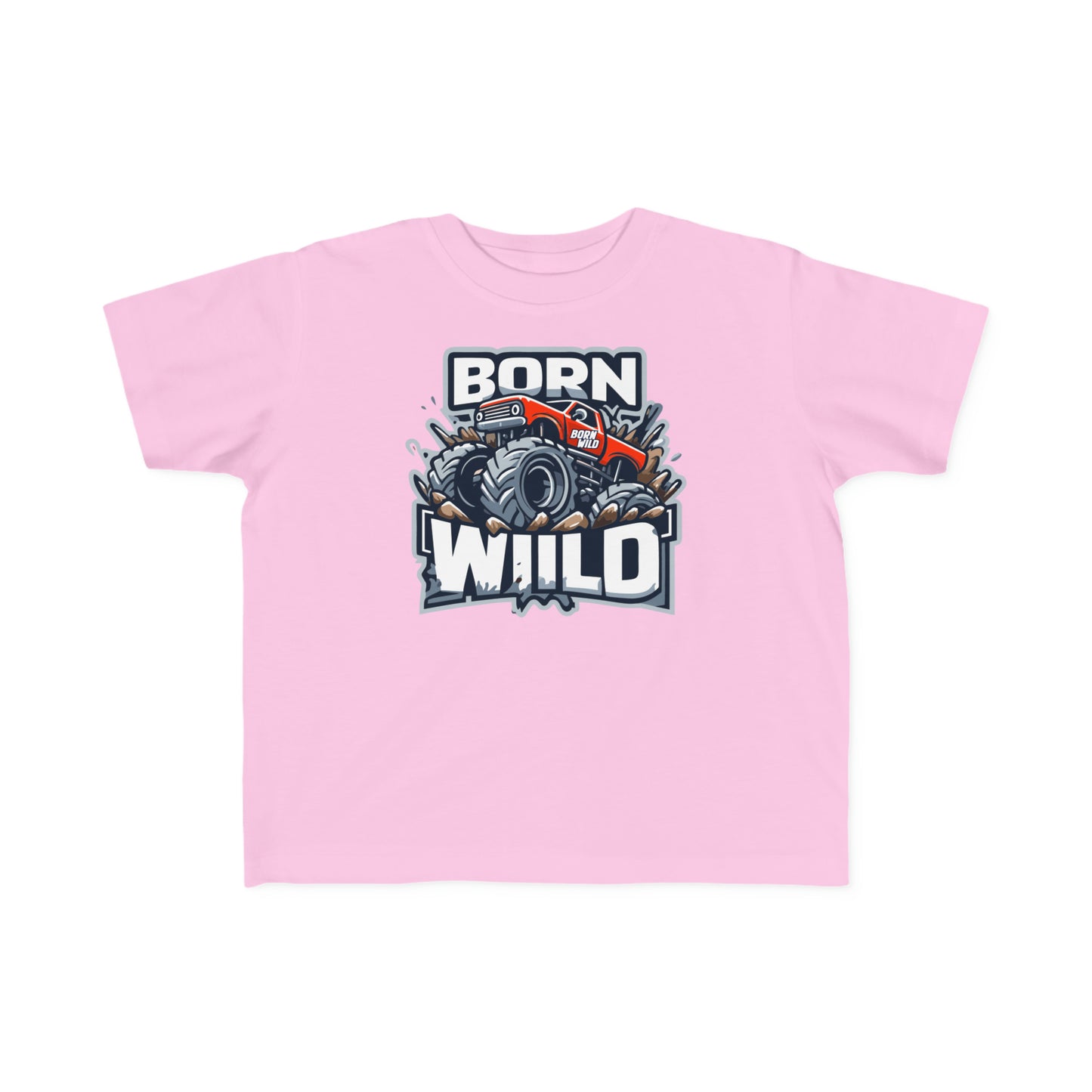 Born Wild Monster Truck Toddler Tee