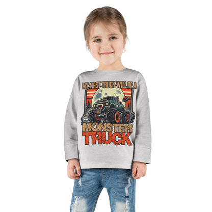 Toddler's First Truck Long Sleeve Tee