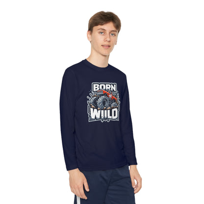 Born Wild Monster Truck Long Sleeve