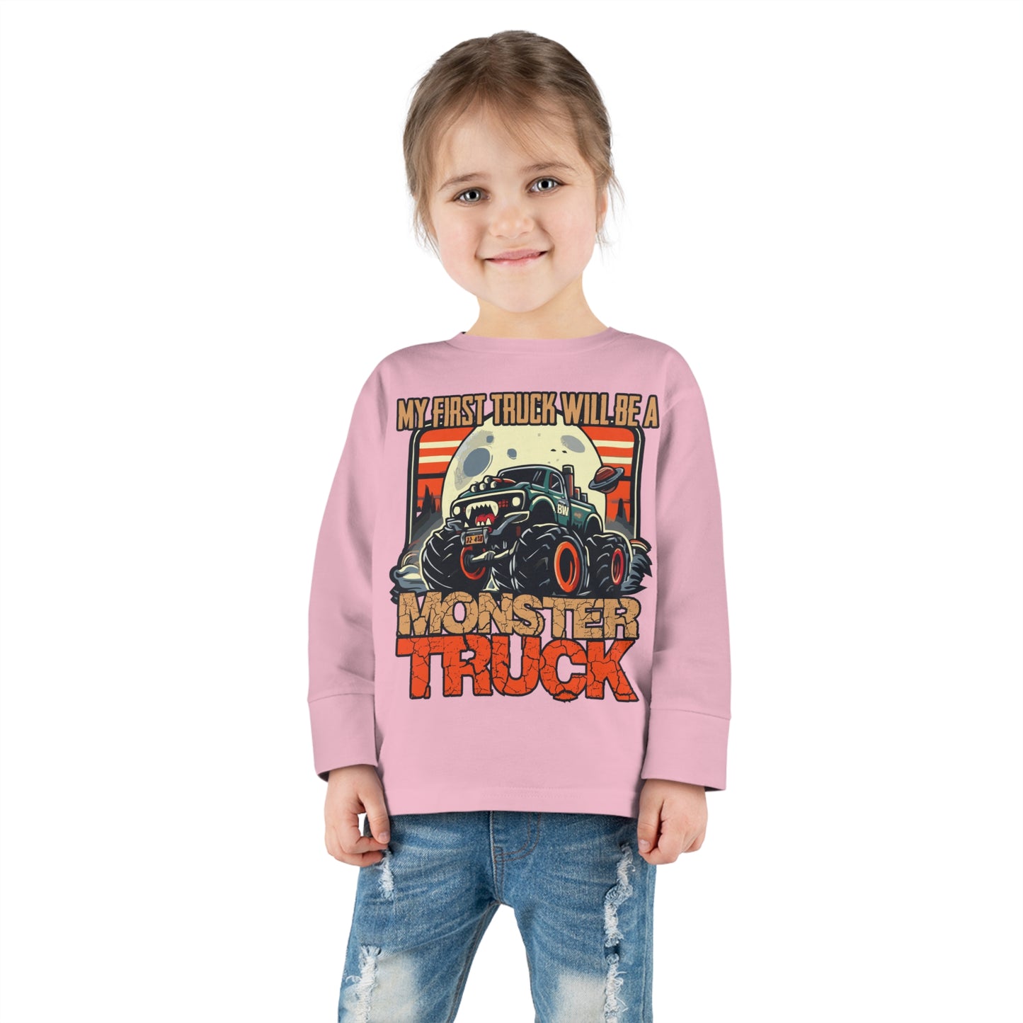 Toddler's First Truck Long Sleeve Tee