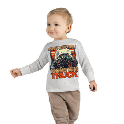 Toddler's First Truck Long Sleeve Tee