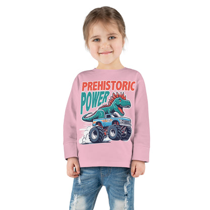 Prehistoric Power Toddler Long Sleeve Tee