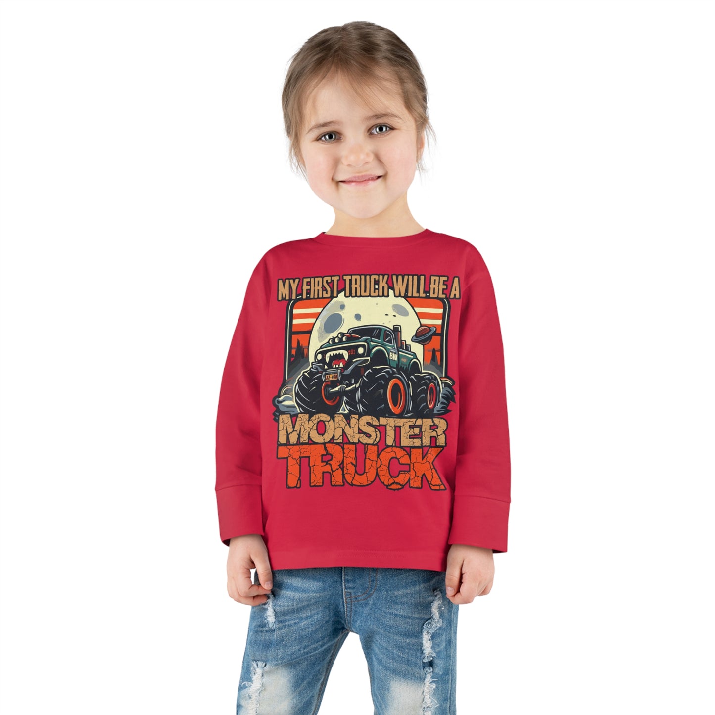 Toddler's First Truck Long Sleeve Tee