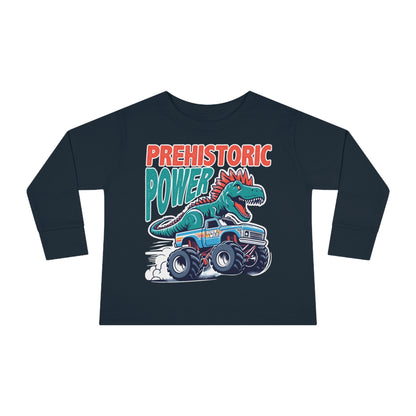 Prehistoric Power Toddler Long Sleeve Tee