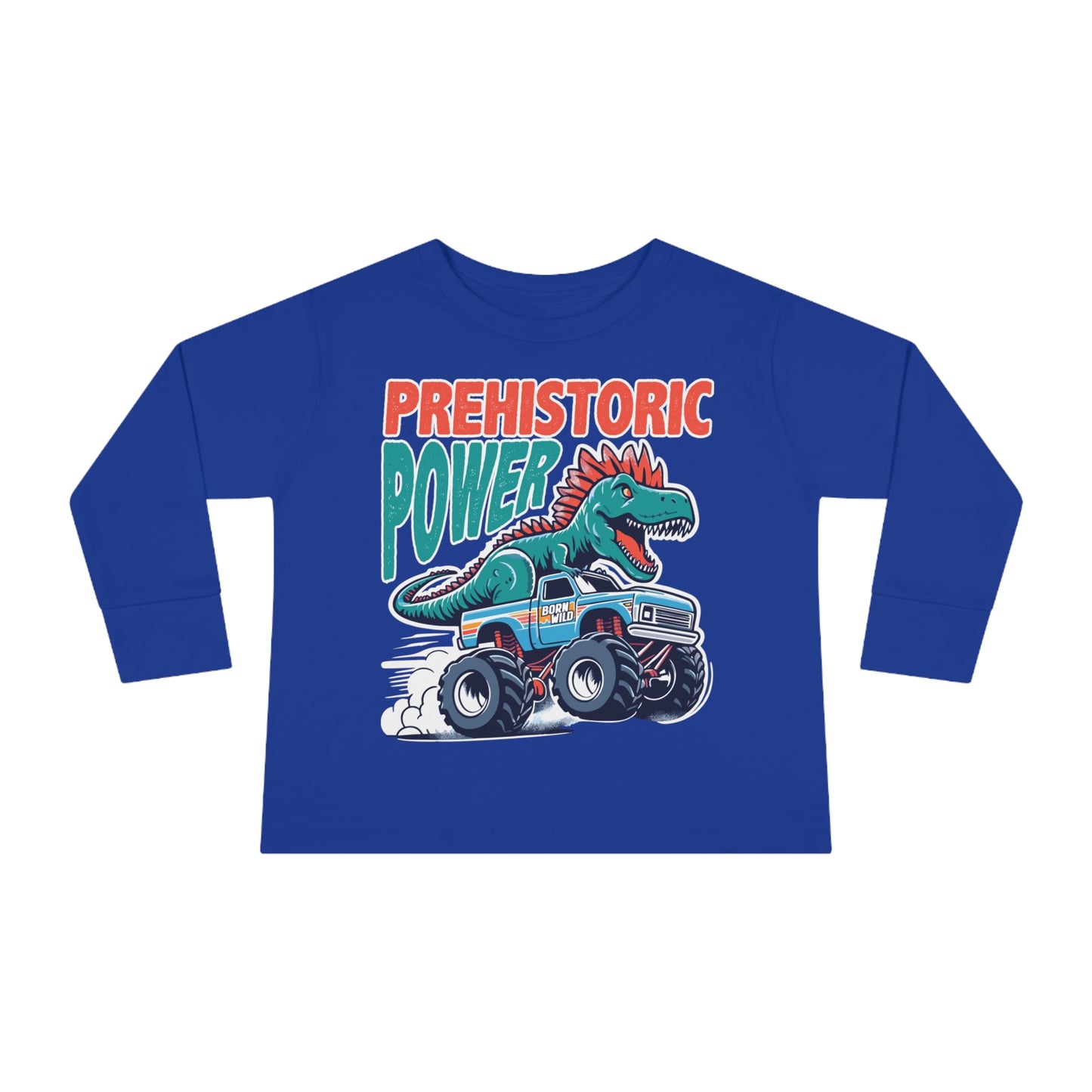 Prehistoric Power Toddler Long Sleeve Tee