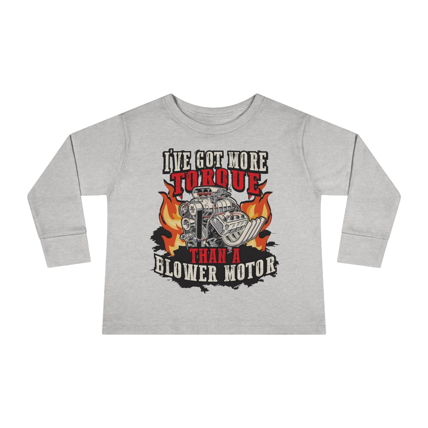 Blower Motor Toddler Long Sleeve Tee