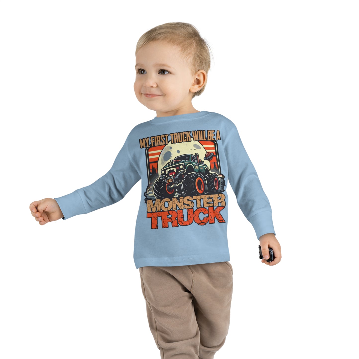 Toddler's First Truck Long Sleeve Tee