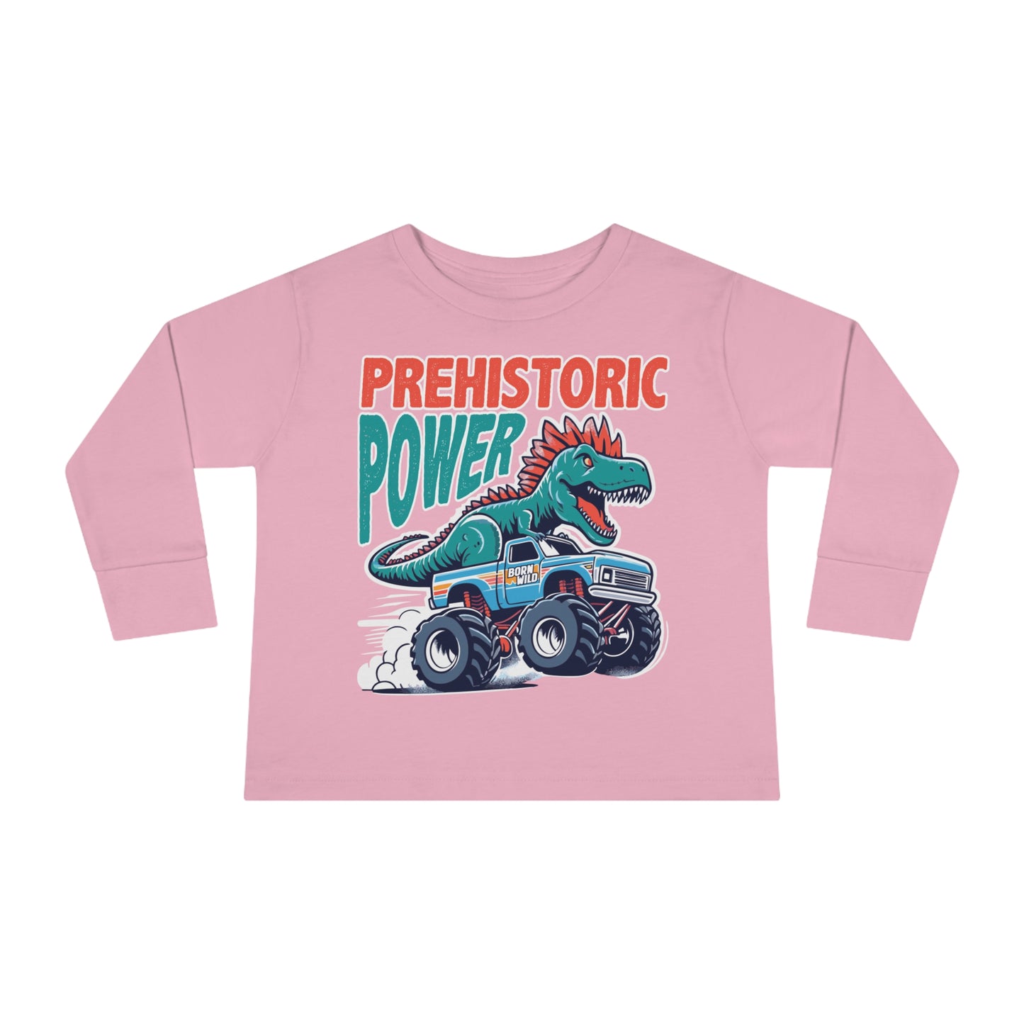 Prehistoric Power Toddler Long Sleeve Tee