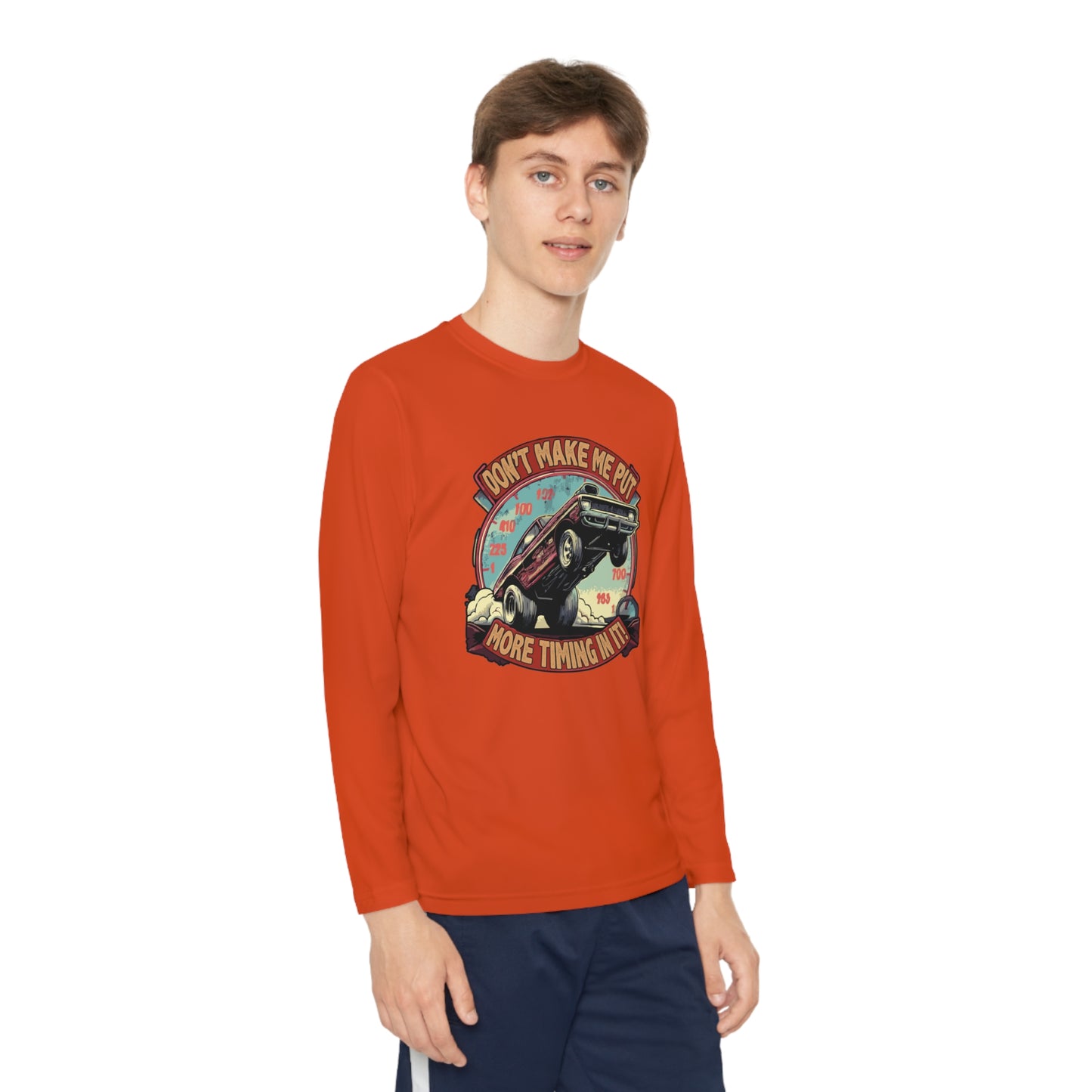 Drag Racing Kid Long Sleeve