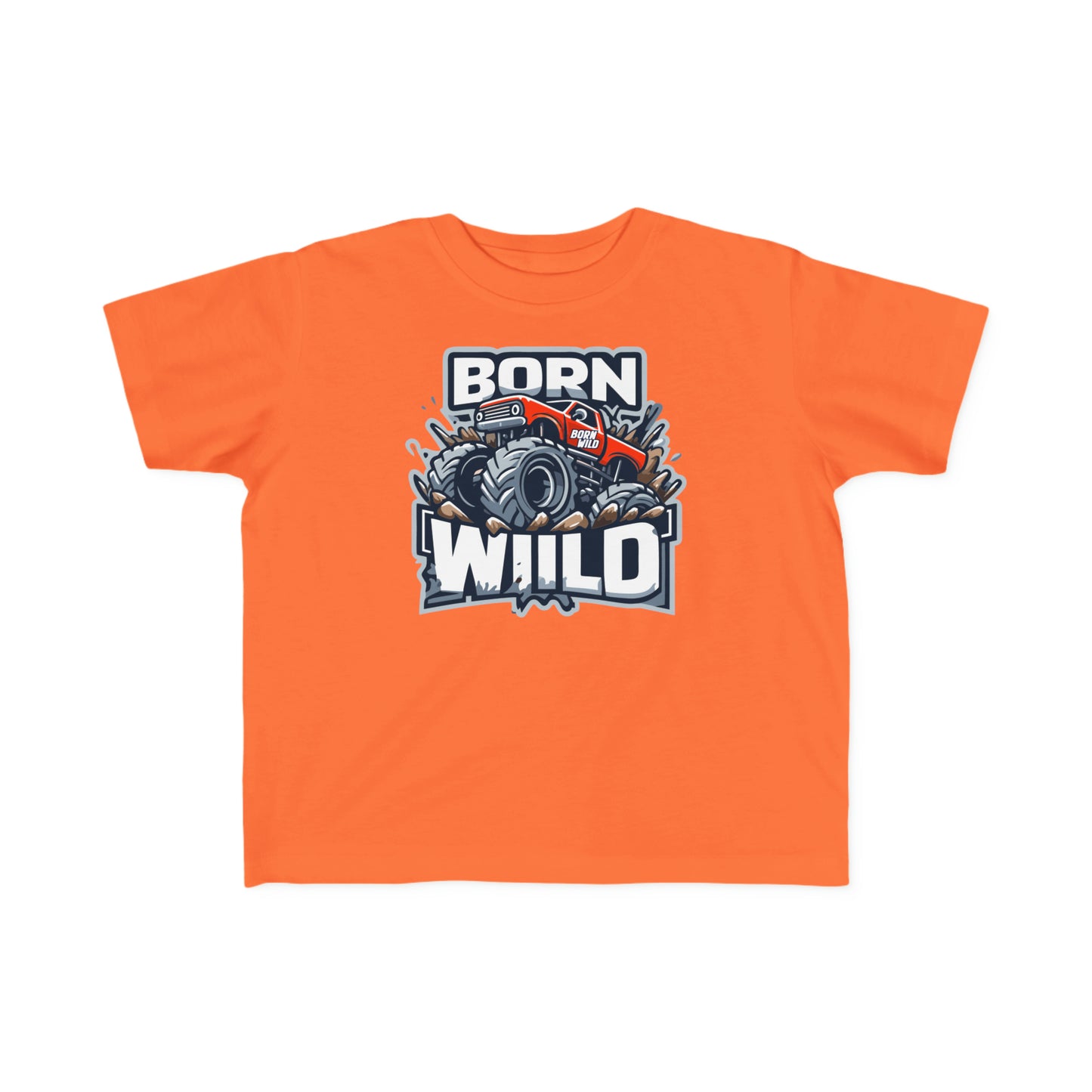 Born Wild Monster Truck Toddler Tee