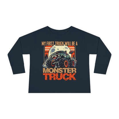 Toddler's First Truck Long Sleeve Tee