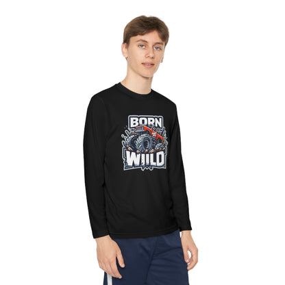 Born Wild Monster Truck Long Sleeve