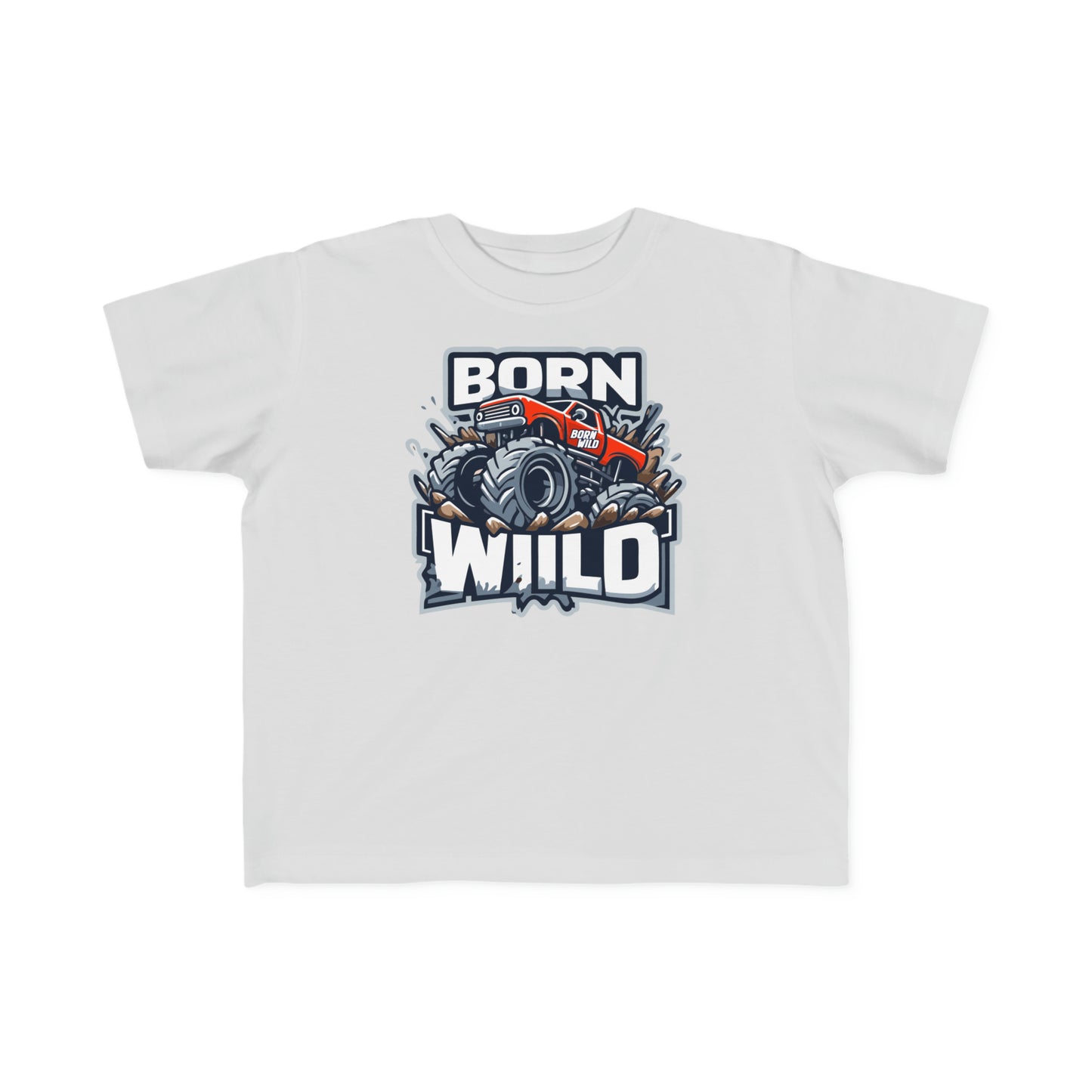 Born Wild Monster Truck Toddler Tee