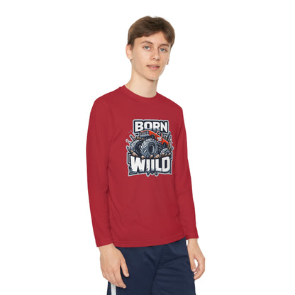 Born Wild Monster Truck Long Sleeve