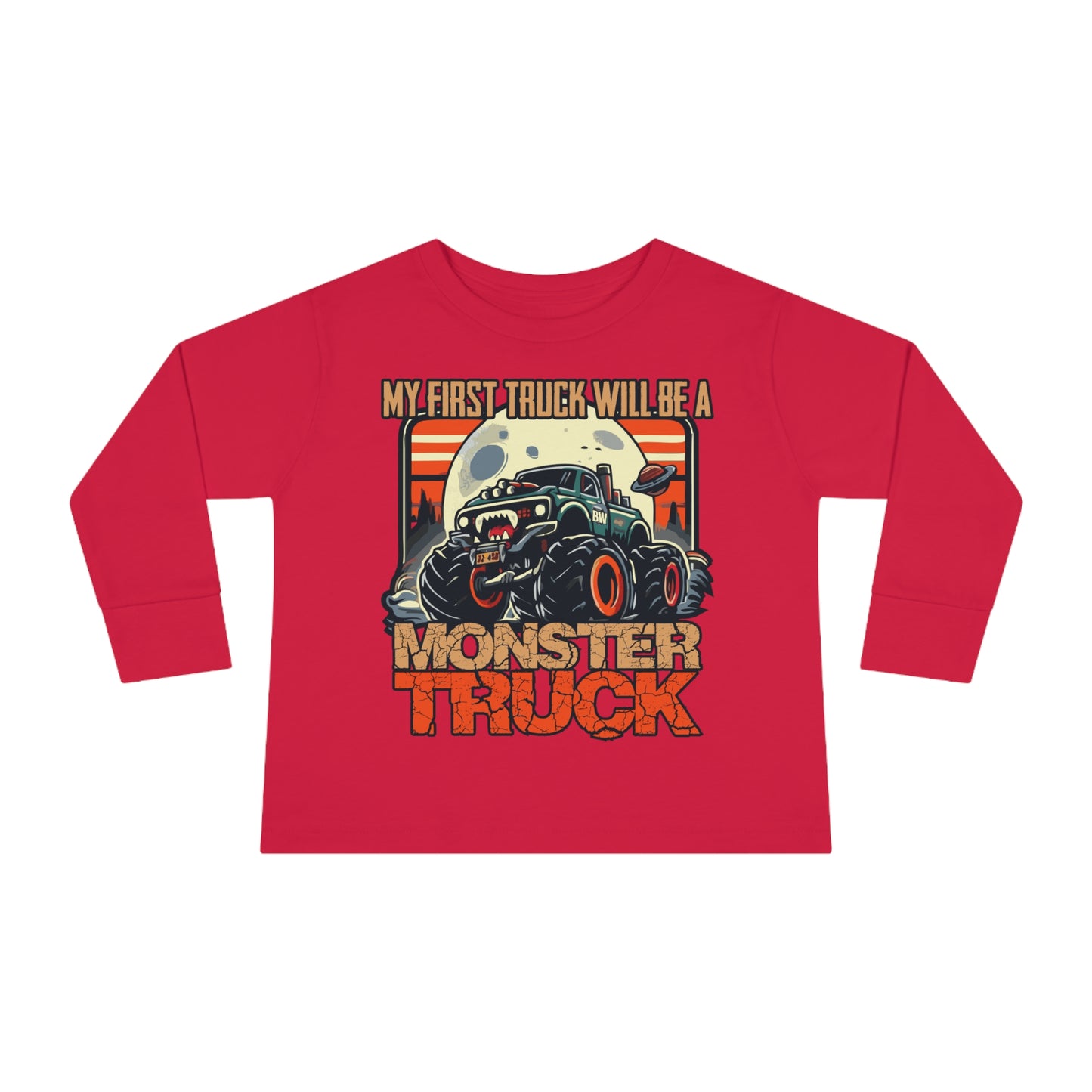 Toddler's First Truck Long Sleeve Tee