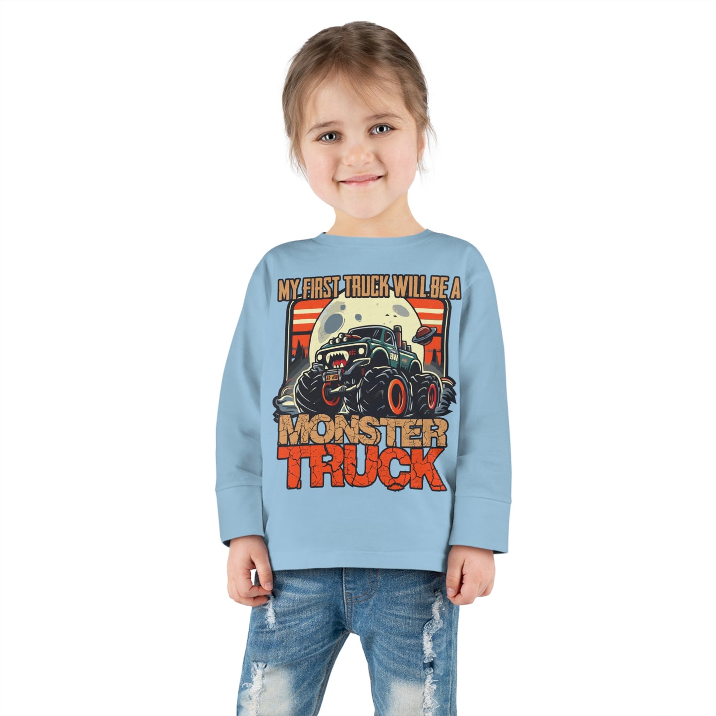 Toddler's First Truck Long Sleeve Tee