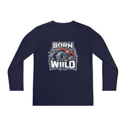 Born Wild Monster Truck Long Sleeve