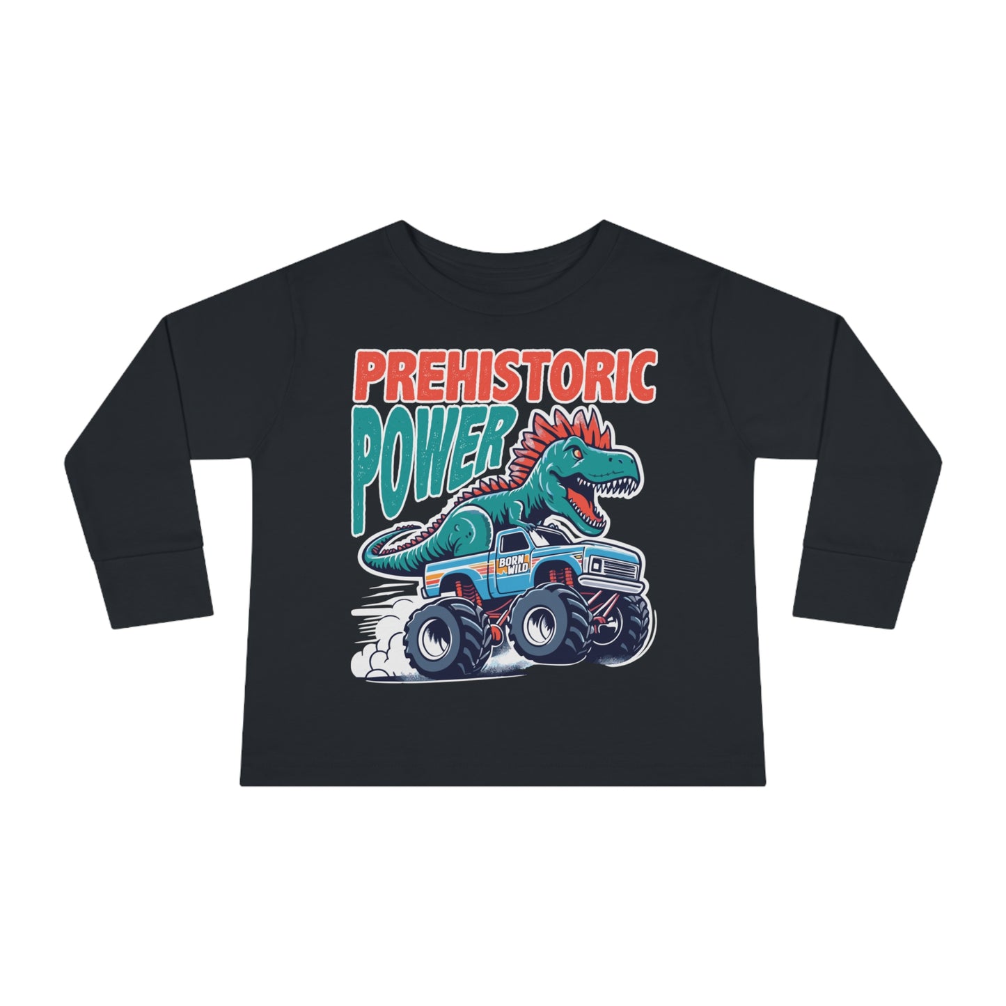 Prehistoric Power Toddler Long Sleeve Tee