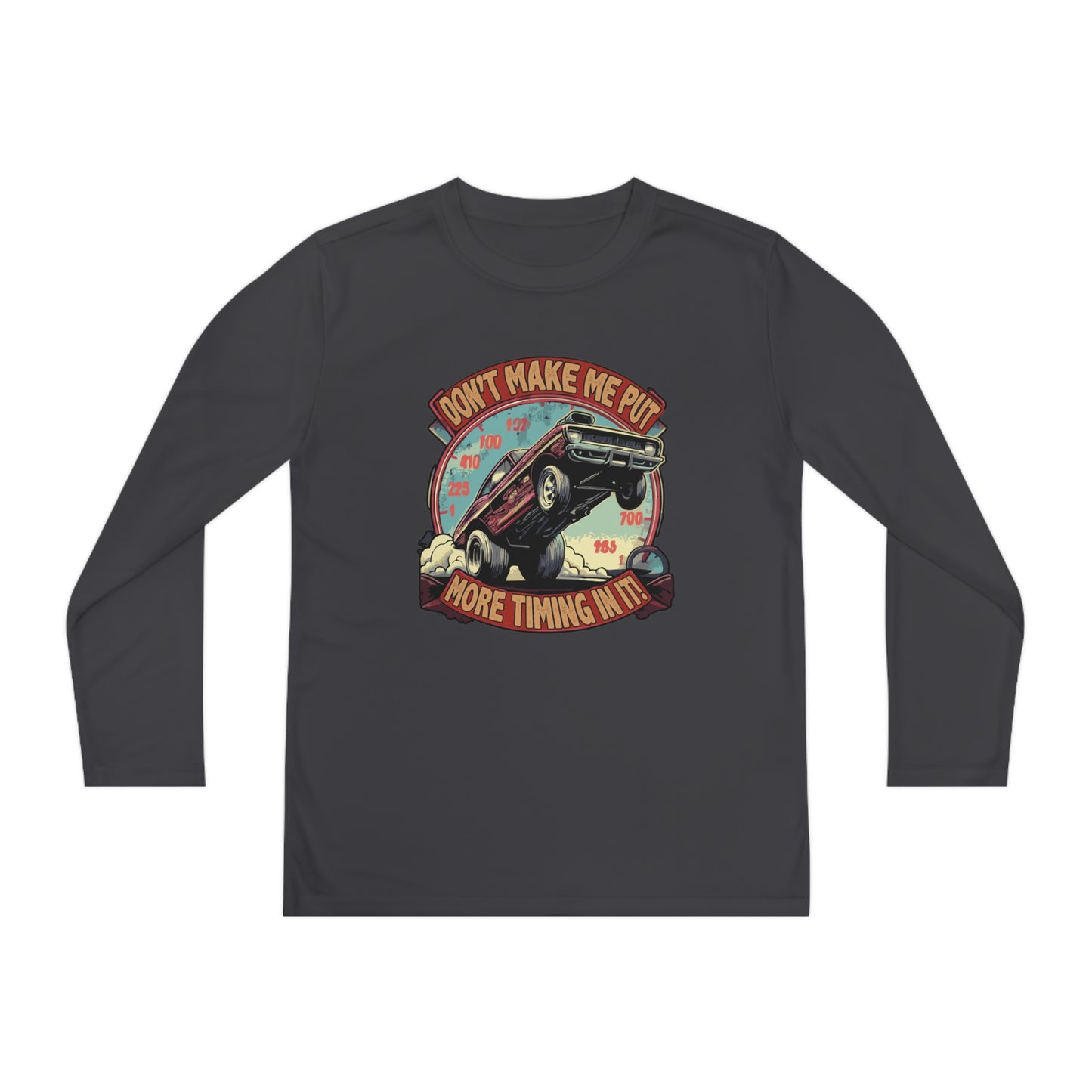 Drag Racing Kid Long Sleeve