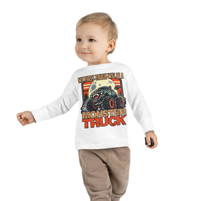 Toddler's First Truck Long Sleeve Tee