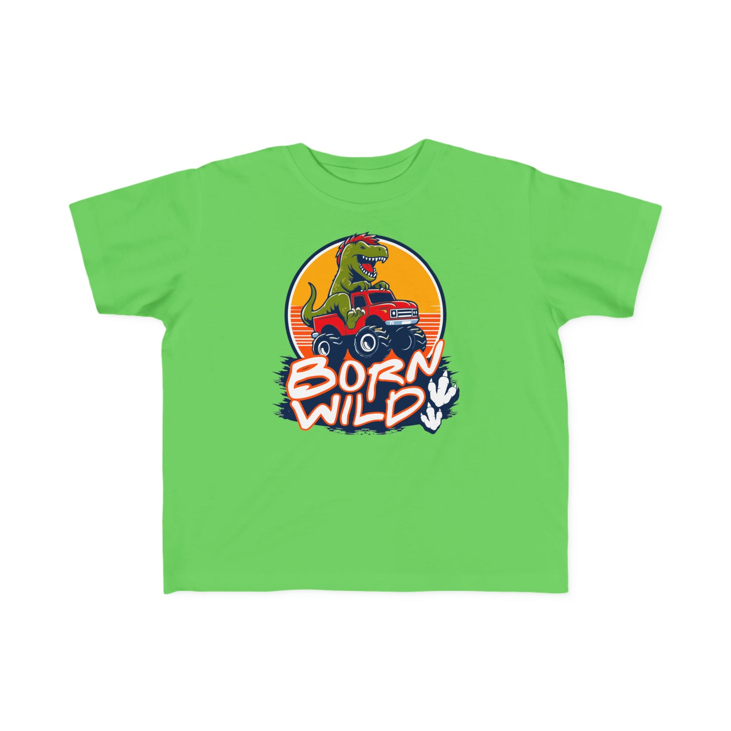 T-Rex On A Monster Truck Toddler Tee