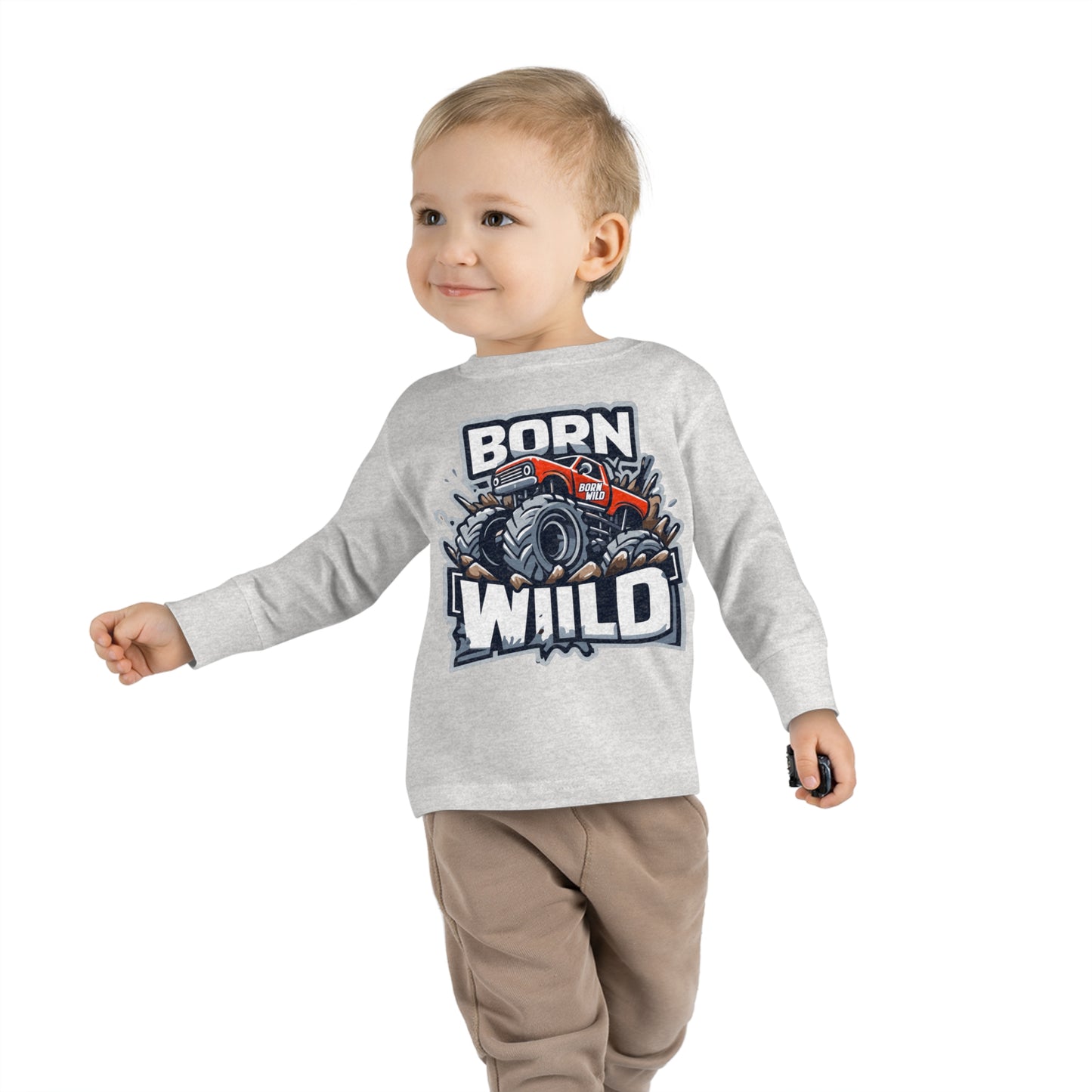 Born Wild Toddler Long Sleeve Tee