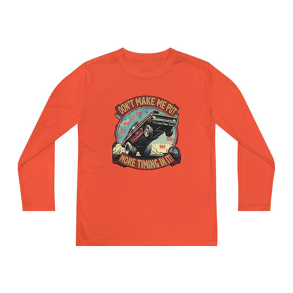 Drag Racing Kid Long Sleeve