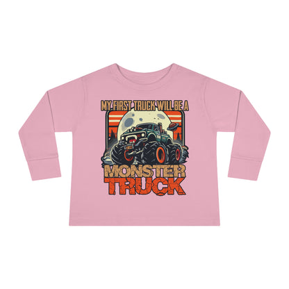 Toddler's First Truck Long Sleeve Tee