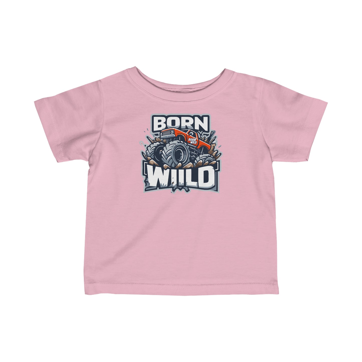 BW Monster Truck Baby Tee