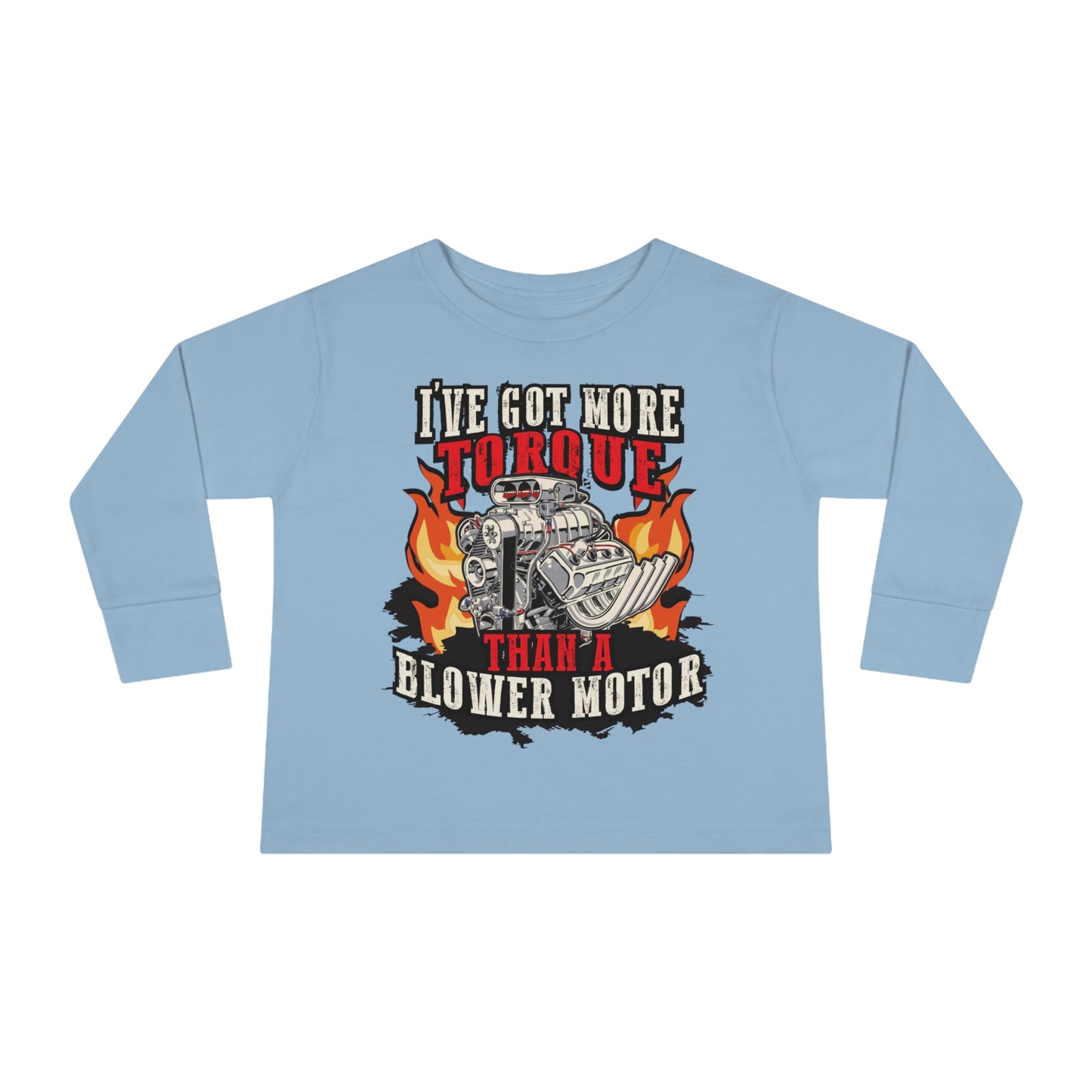 Blower Motor Toddler Long Sleeve Tee