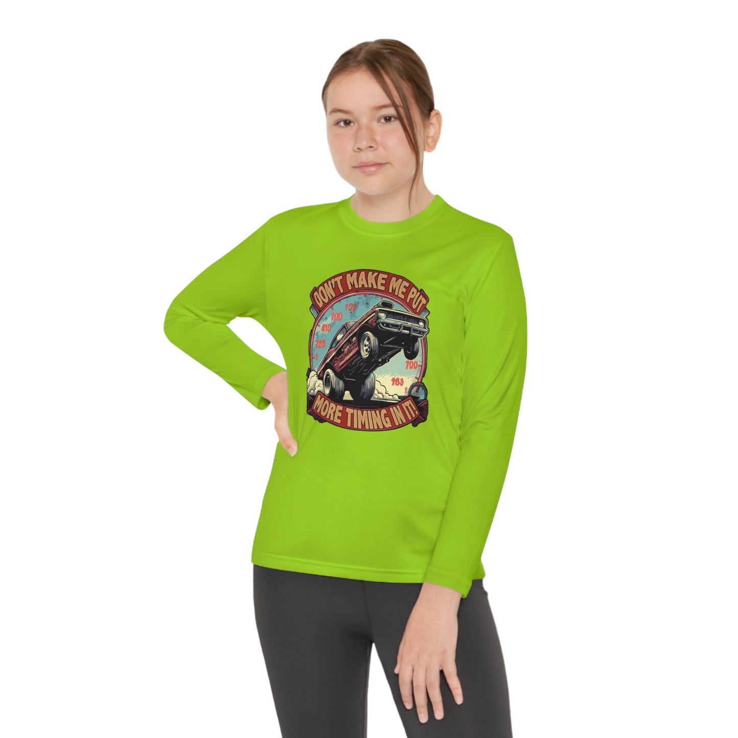 Drag Racing Kid Long Sleeve