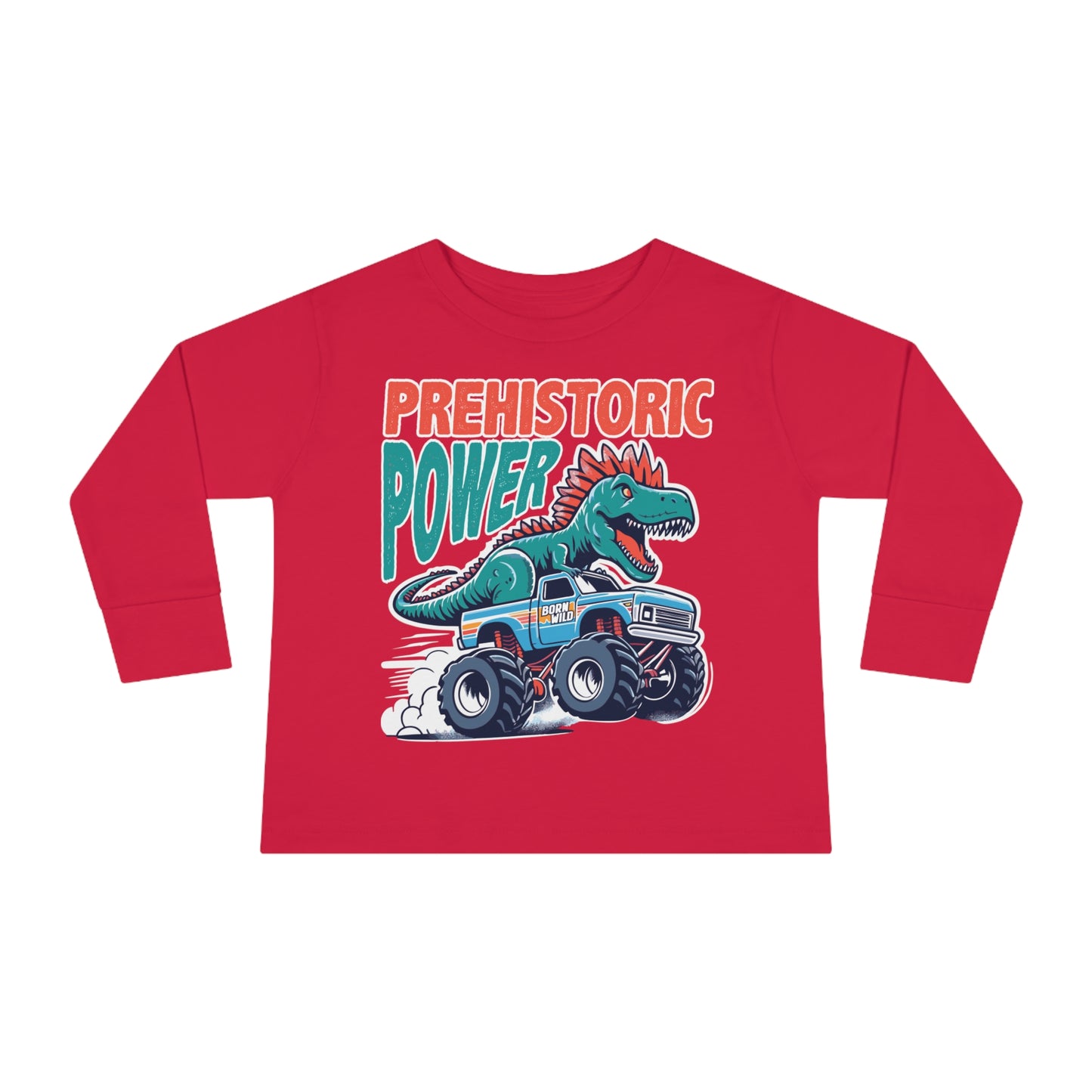 Prehistoric Power Toddler Long Sleeve Tee