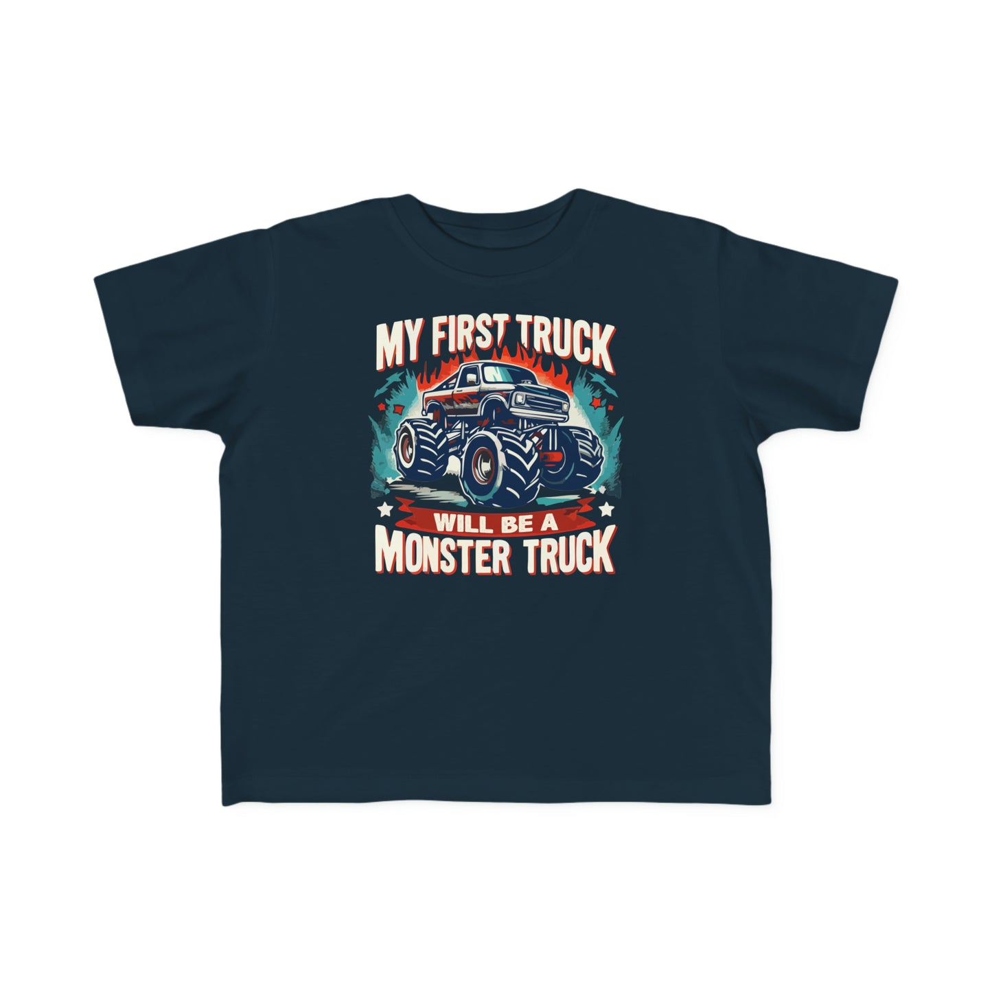 Toddler's First Monster Truck Tee